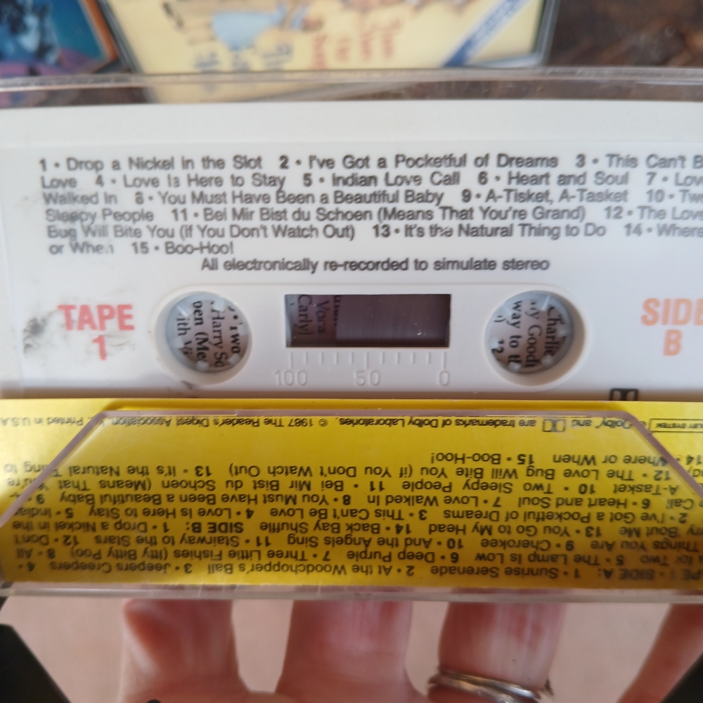 READERS DIGEST Cassettes Collector's Edition Music Set Vintage Retro 30s & 40s - Picture 8 of 9